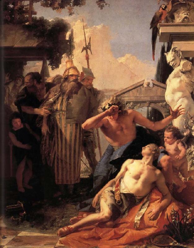 Giambattista Tiepolo The Death of Hyacinthus Sweden oil painting art